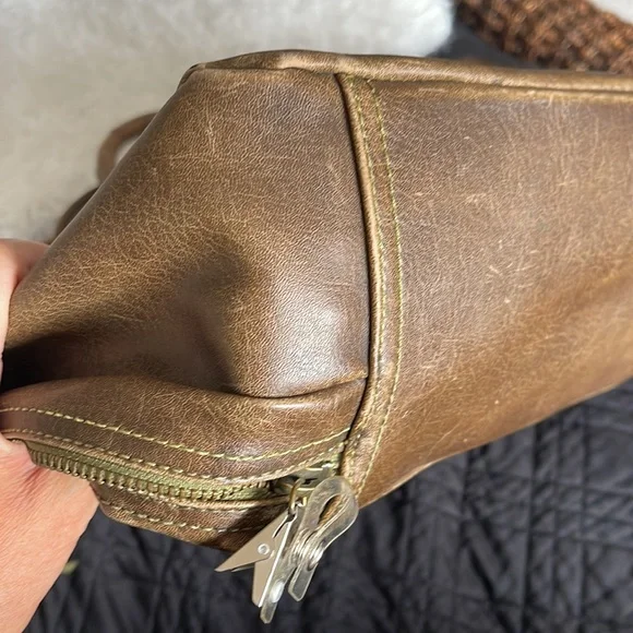 Matt and Nat sustainable & eco friendlyvegan deep brown briefcase